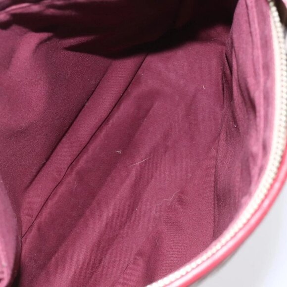 BURBERRY Nova Check Blue Label Shoulder Bag Canvas Beige Auth EC388 - Picture 9 of 16